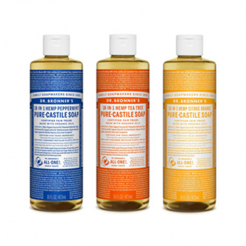 Dr. BRONNER’S Pure Castile Liquid Soap savon liquide Bio