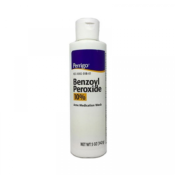 PERRIGO Benzoyle Peroxyde 10% Nettoyant Visage Anti-acné